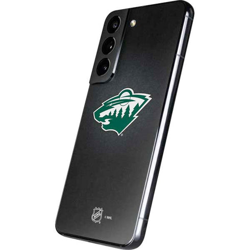 NHL Minnesota Wild Black Background Galaxy S22 Skin