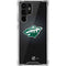 NHL Minnesota Wild Black Background Galaxy S22 Ultra Clear Case