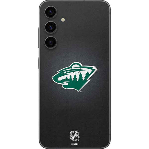 NHL Minnesota Wild Black Background Galaxy S23 FE Skin