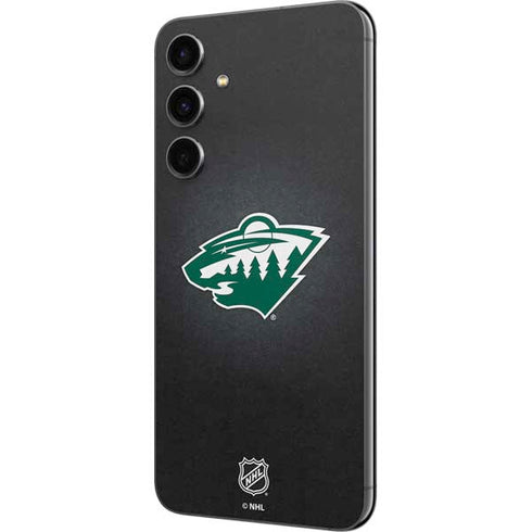 NHL Minnesota Wild Black Background Galaxy S23 FE Skin