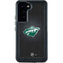NHL Minnesota Wild Black Background Galaxy S23 Plus Waterproof Case