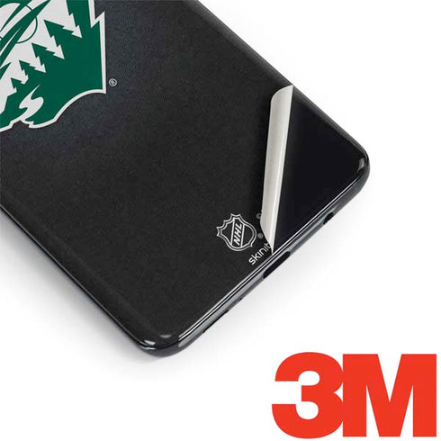 NHL Minnesota Wild Black Background Galaxy S9 Skin