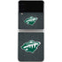 NHL Minnesota Wild Black Background Galaxy Z Flip3 5G Skin
