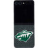 NHL Minnesota Wild Black Background Galaxy Z Flip5 5G Skin