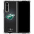 NHL Minnesota Wild Black Background Galaxy Z Fold4 5G Clear Case