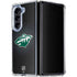NHL Minnesota Wild Black Background Galaxy Z Fold5 5G Clear Case