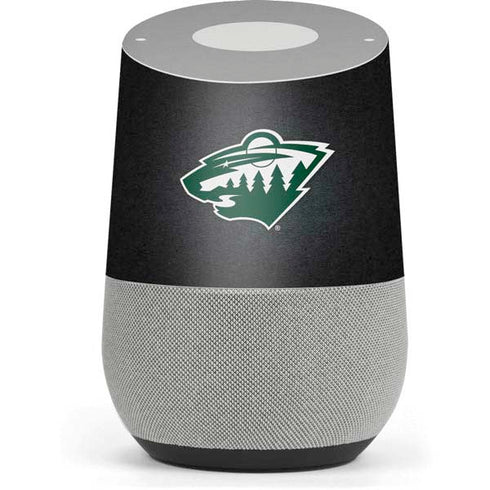 NHL Minnesota Wild Black Background Google Home Skin