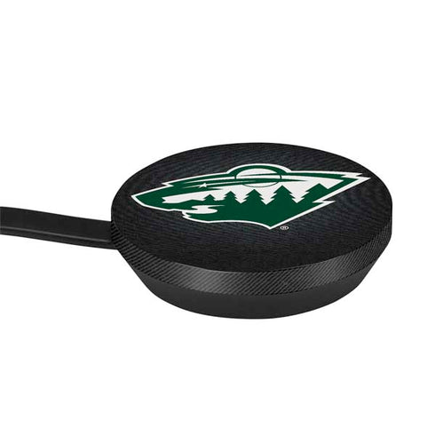 NHL Minnesota Wild Black Background Google Stadia Controller Skin