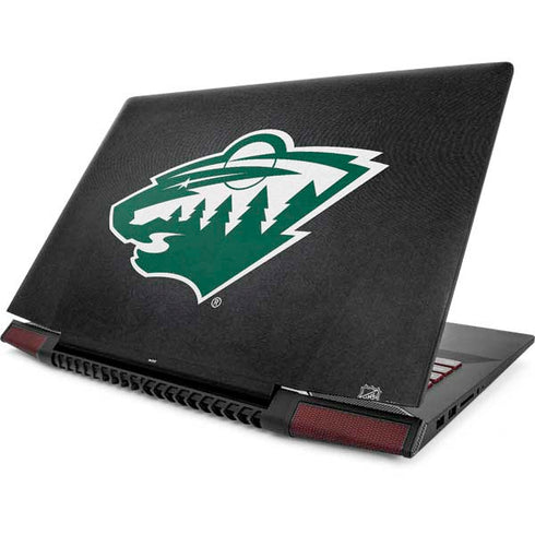 NHL Minnesota Wild Black Background Lenovo IdeaPad Skin