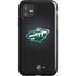 NHL Minnesota Wild Black Background iPhone 11 Impact Case