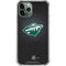 NHL Minnesota Wild Black Background iPhone 11 Pro Max Clear Case