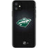 NHL Minnesota Wild Black Background iPhone 11 Skin