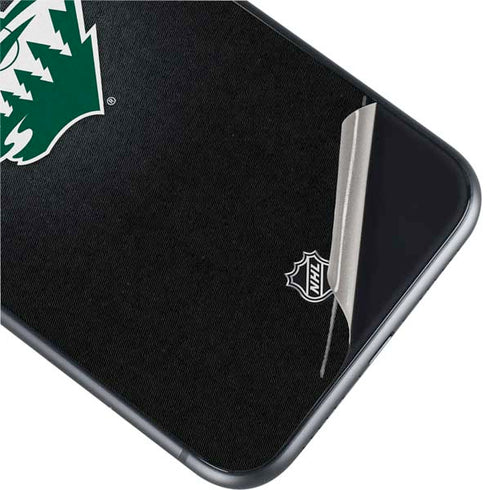 NHL Minnesota Wild Black Background iPhone 11 Skin