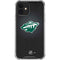 NHL Minnesota Wild Black Background iPhone 12 Mini Clear Case