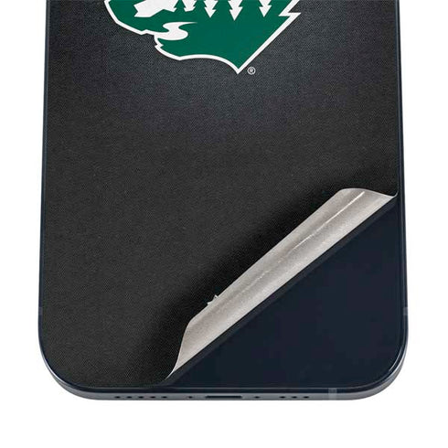 NHL Minnesota Wild Black Background iPhone 12 Mini Skin