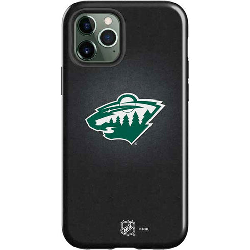 NHL Minnesota Wild Black Background iPhone 12 Pro Impact Case