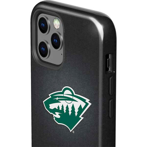 NHL Minnesota Wild Black Background iPhone 12 Pro Impact Case