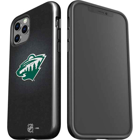 NHL Minnesota Wild Black Background iPhone 12 Pro Impact Case