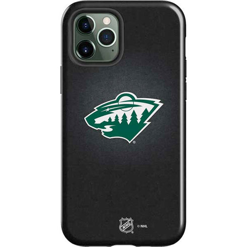 NHL Minnesota Wild Black Background iPhone 12 Pro Max Impact Case