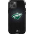 NHL Minnesota Wild Black Background iPhone 13 Impact Case