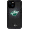 NHL Minnesota Wild Black Background iPhone 13 Mini Waterproof Case