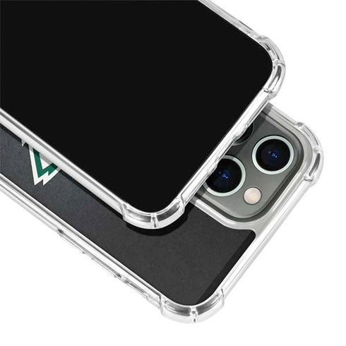 NHL Minnesota Wild Black Background iPhone 13 Pro Clear Case