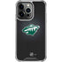 NHL Minnesota Wild Black Background iPhone 13 Pro Clear Case