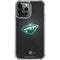 NHL Minnesota Wild Black Background iPhone 13 Pro Max Clear Case