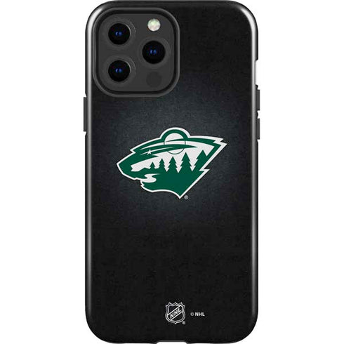 NHL Minnesota Wild Black Background iPhone 13 Pro Max Impact Case
