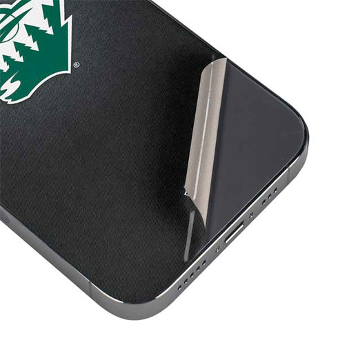 NHL Minnesota Wild Black Background iPhone 13 Pro Max Skin