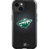 NHL Minnesota Wild Black Background iPhone 15 Plus Impact Case