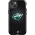 NHL Minnesota Wild Black Background iPhone 14 Impact Case
