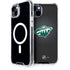 NHL Minnesota Wild Black Background iPhone 15 Plus MagSafe Case