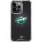 NHL Minnesota Wild Black Background iPhone 14 Pro Clear Case