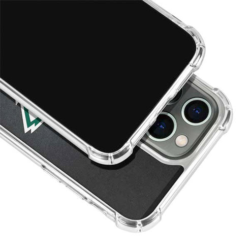 NHL Minnesota Wild Black Background iPhone 15 Pro Clear Case