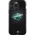 NHL Minnesota Wild Black Background iPhone 14 Pro Impact Case