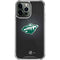 NHL Minnesota Wild Black Background iPhone 14 Pro Max Clear Case