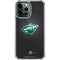 NHL Minnesota Wild Black Background iPhone 15 Pro Max Clear Case