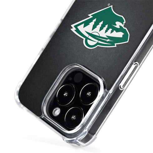 NHL Minnesota Wild Black Background iPhone 15 Pro Max MagSafe Case