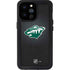 NHL Minnesota Wild Black Background iPhone 14 Pro Max Waterproof Case