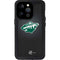 NHL Minnesota Wild Black Background iPhone 14 Pro Waterproof Case