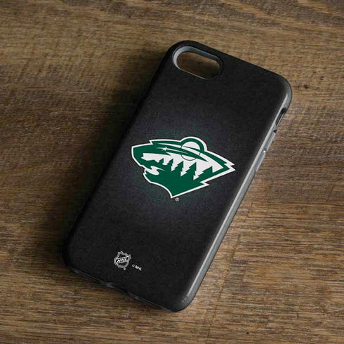 NHL Minnesota Wild Black Background iPhone 7 Pro Case