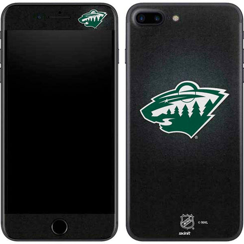 NHL Minnesota Wild Black Background iPhone 8 Plus Skin