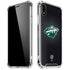 NHL Minnesota Wild Black Background iPhone XR Clear Case