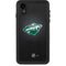 NHL Minnesota Wild Black Background iPhone XR Waterproof Case