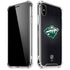 NHL Minnesota Wild Black Background iPhone XS Max Clear Case