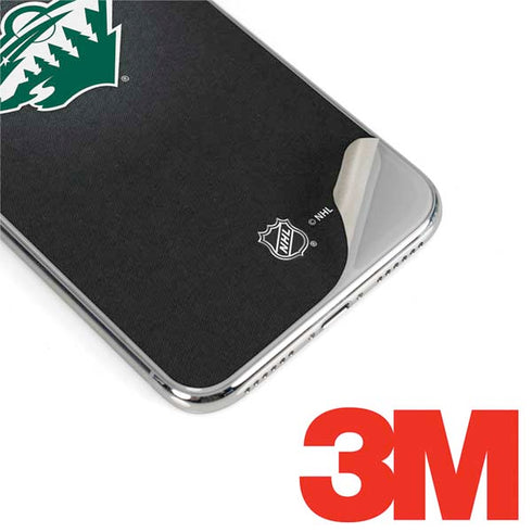 NHL Minnesota Wild Black Background iPhone XS Max Skin