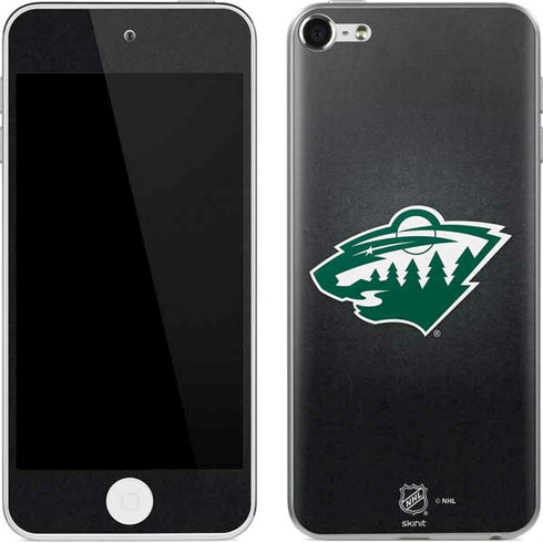 NHL Minnesota Wild Black Background Apple iPod Skin