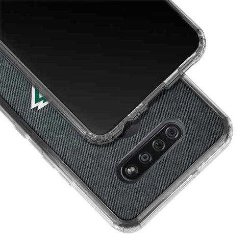 NHL Minnesota Wild Black Background LG K51/Q51 Clear Case