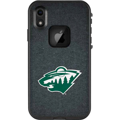 NHL Minnesota Wild Black Background LifeProof Fre iPhone Skin